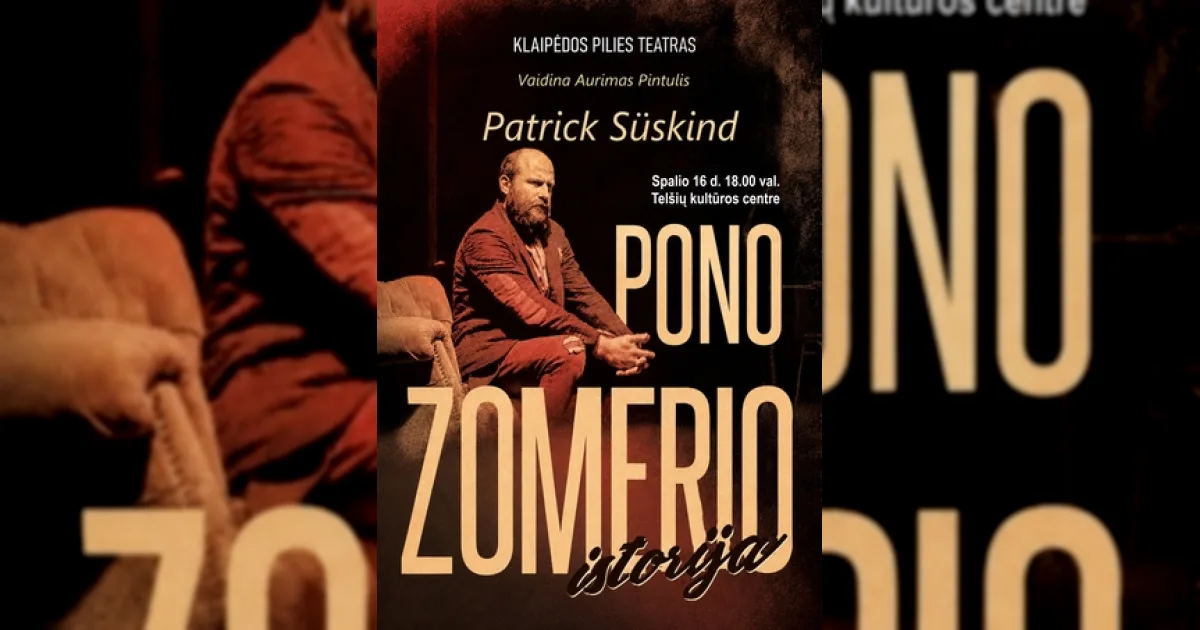 Spektaklis „Pono Zomerio istorija"