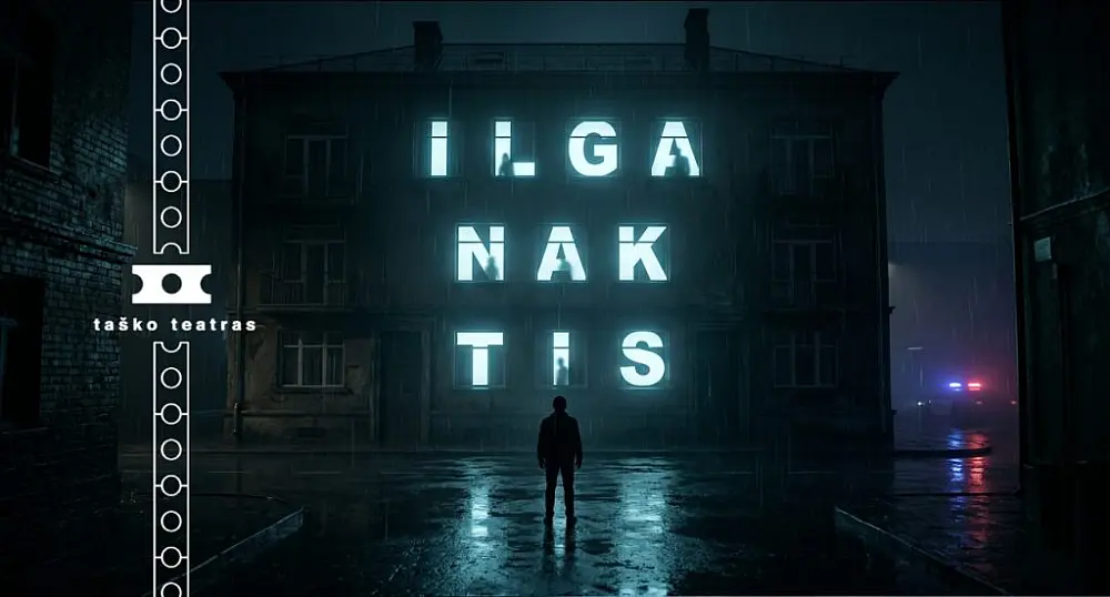 Spektaklis - psichologinis trileris 'Ilga naktis'