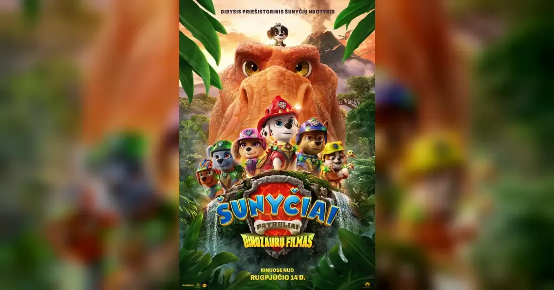 Šunyčiai patruliai: Dinozaurų filmas (dubliuotas)