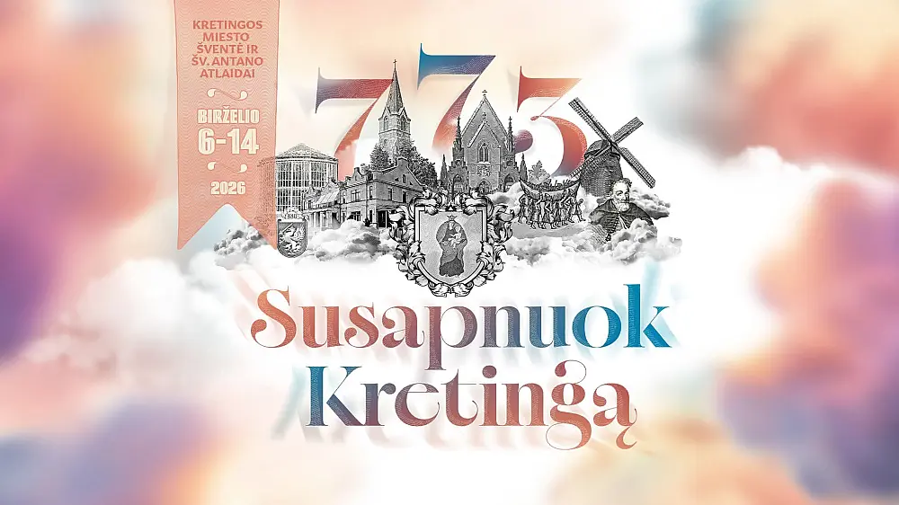 SUSAPNUOK KRETINGĄ 773 PROGRAMA
