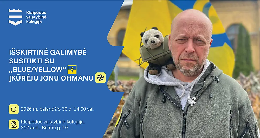 Susitikimas su 'Blue/Yellow' įkūrėju Jonu Ohmanu