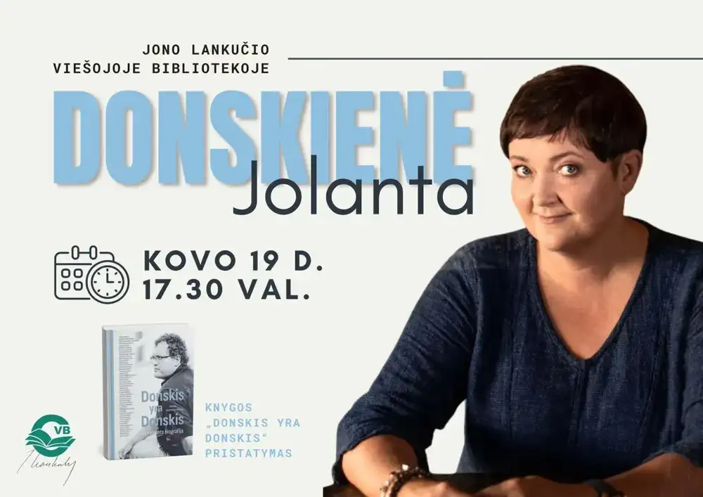 Susitikimas su JOLANTA DONSKIENE