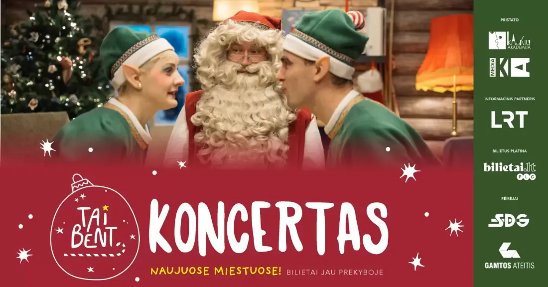 TAI BENT KONCERTAS - spektaklis visai šeimai | Plungė