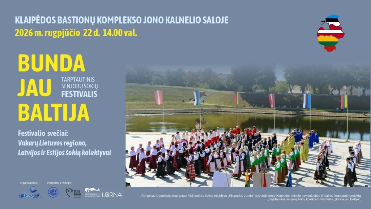 Tarptautinis senjorų šokių festivalis „BUNDA JAU BALTIJA“