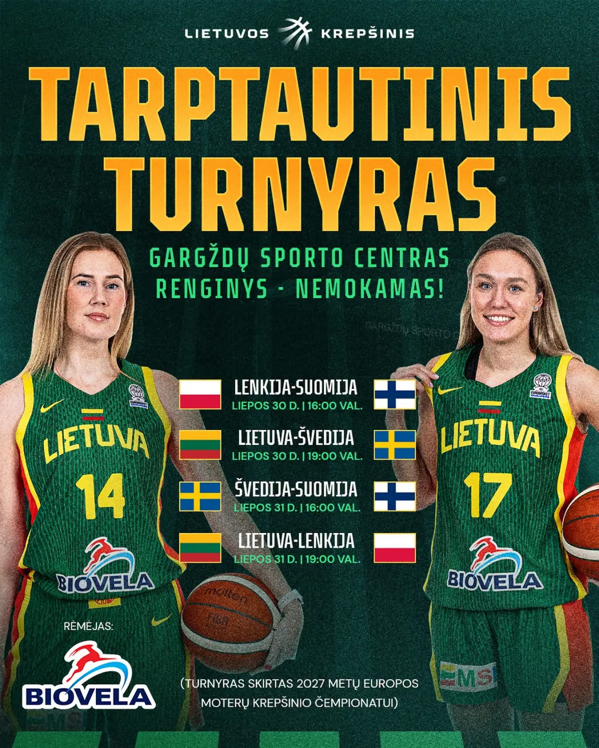 Tarptautinis turnyras Gargžduose