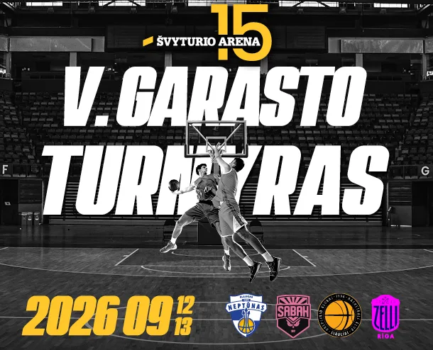 Tarptautinis vyrų krepšinio turnyras V. Garasto taurei laimėti
