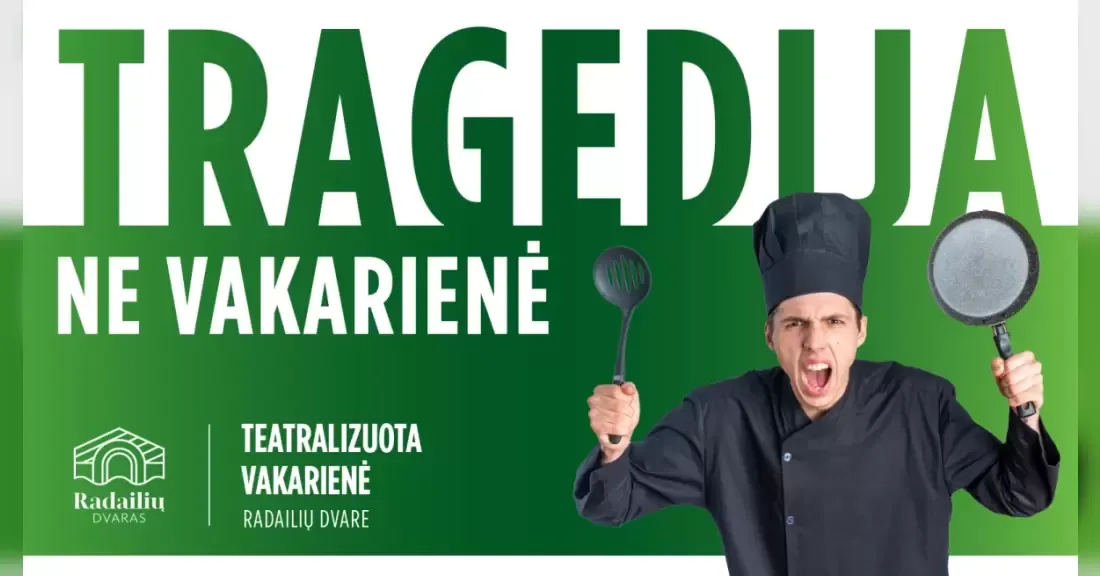 Teatralizuota vakarienė TRAGEDIJA, NE VAKARIENĖ | 2 sezonas