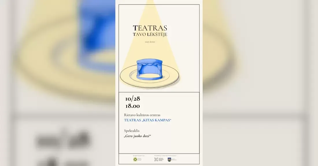 Teatro „Kitas kampas“ spektaklis „Gero juoko dozė“