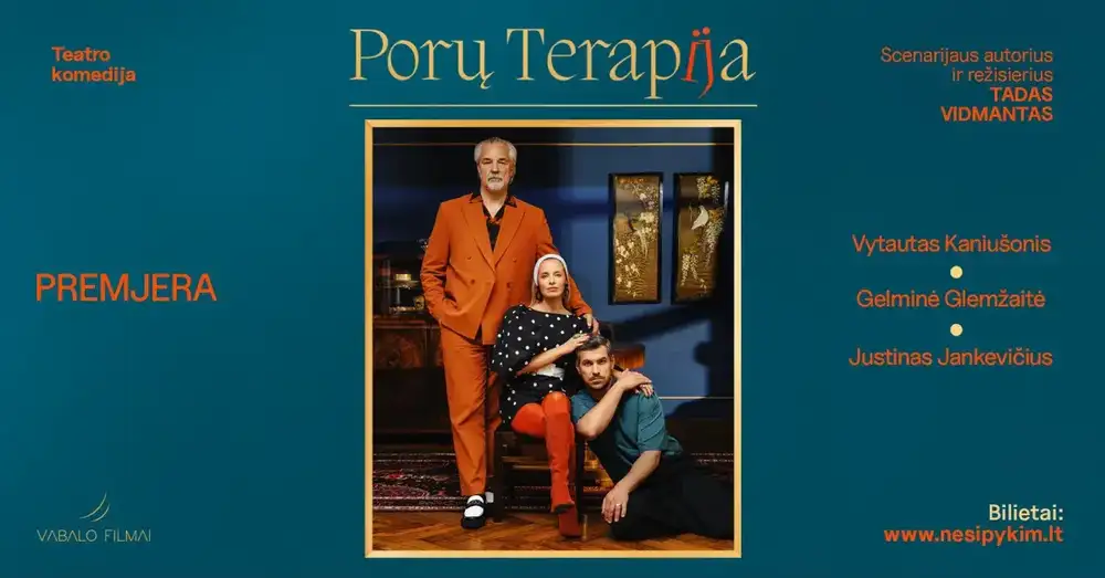 Teatro komedija "Porų terapija"