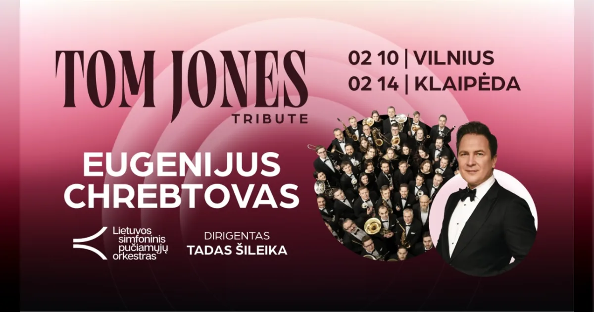 TOM JONES TRIBUTE | Eugenijus Chrebtovas, LSPO