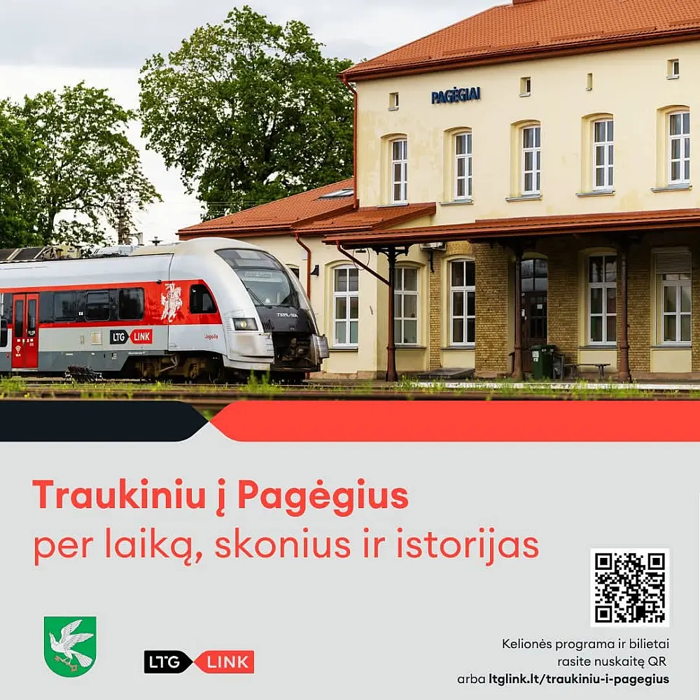 Traukiniu iš Klaipėdos į Pagėgius per laiką, skonius  ir istorijas