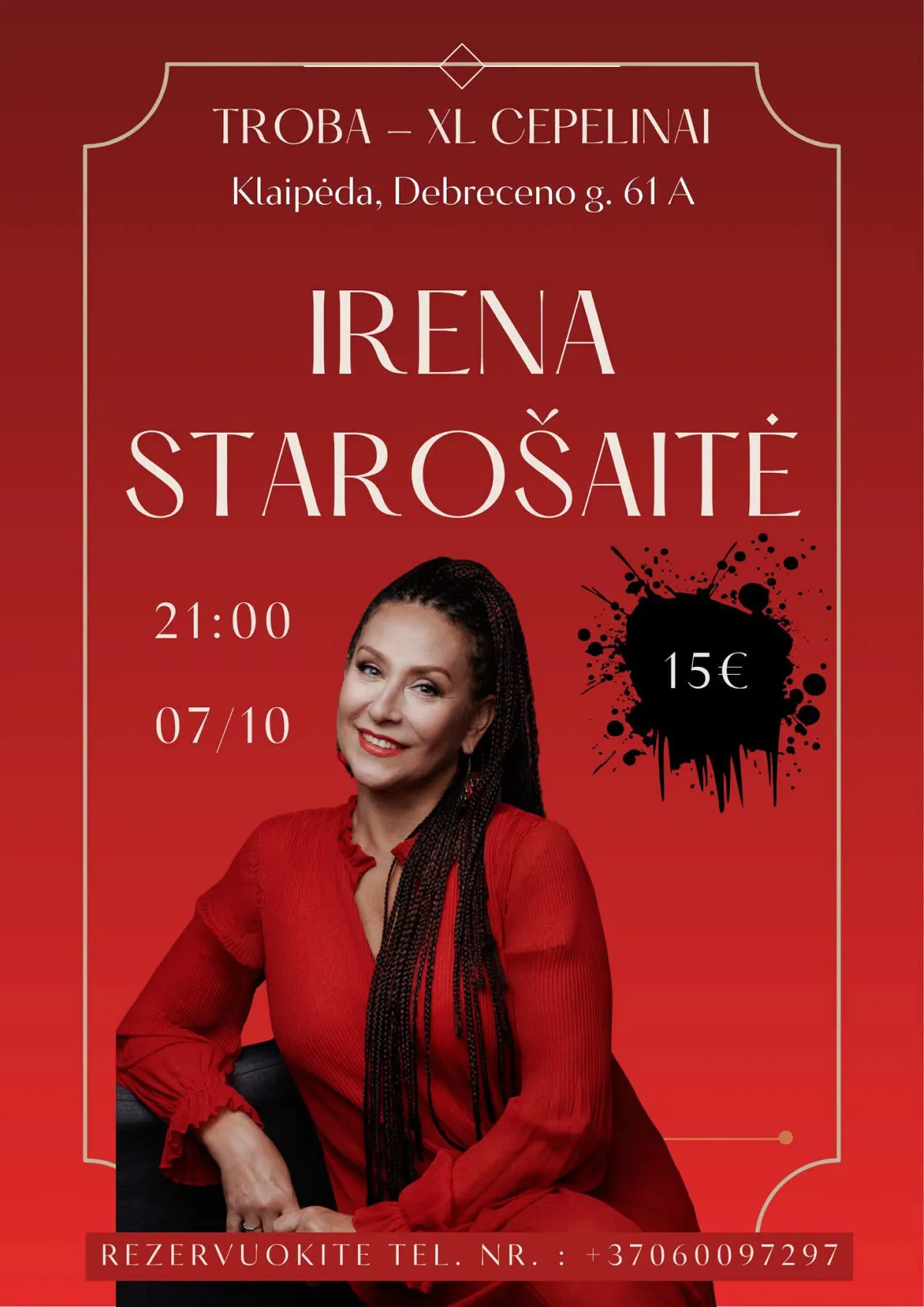 Troba XL: IRENA STAROŠAITĖ gyvai