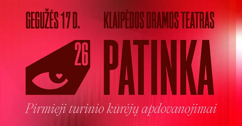 Turinio kūrėjų apdovanojimai PATINKA 2026