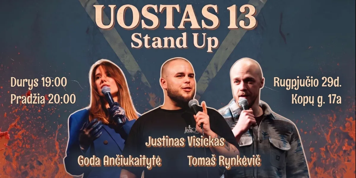 UOSTAS13 Stand Up Šventoji