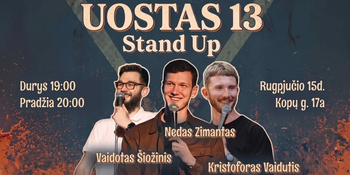 UOSTAS13 Stand Up Šventoji
