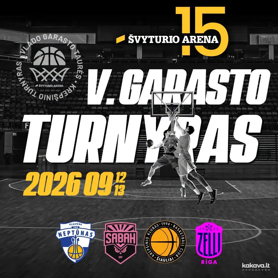 V. GARASTO TURNYRAS ŠVYTURIO ARENOJE