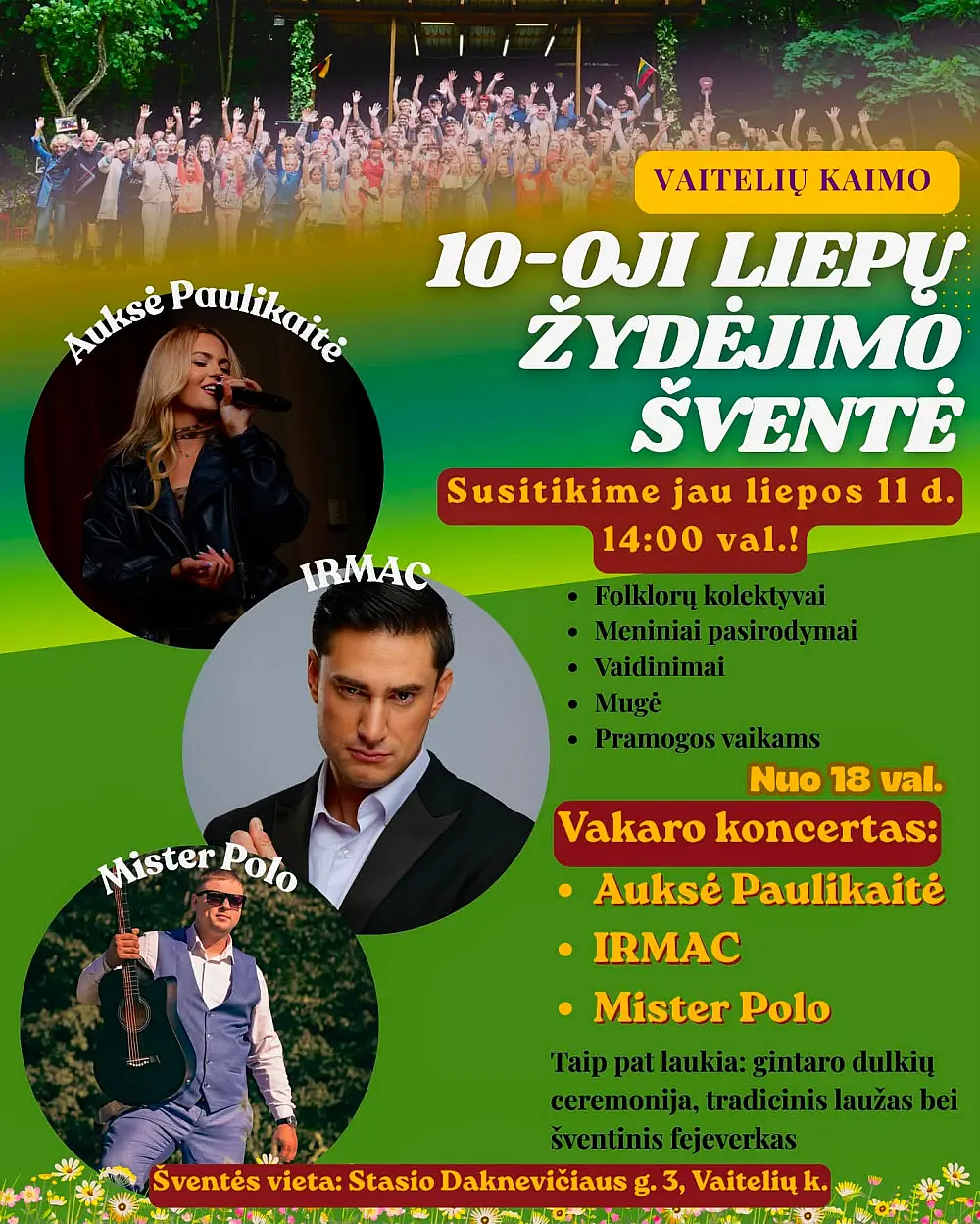 Vaitelių liepų žydėjimo šventė