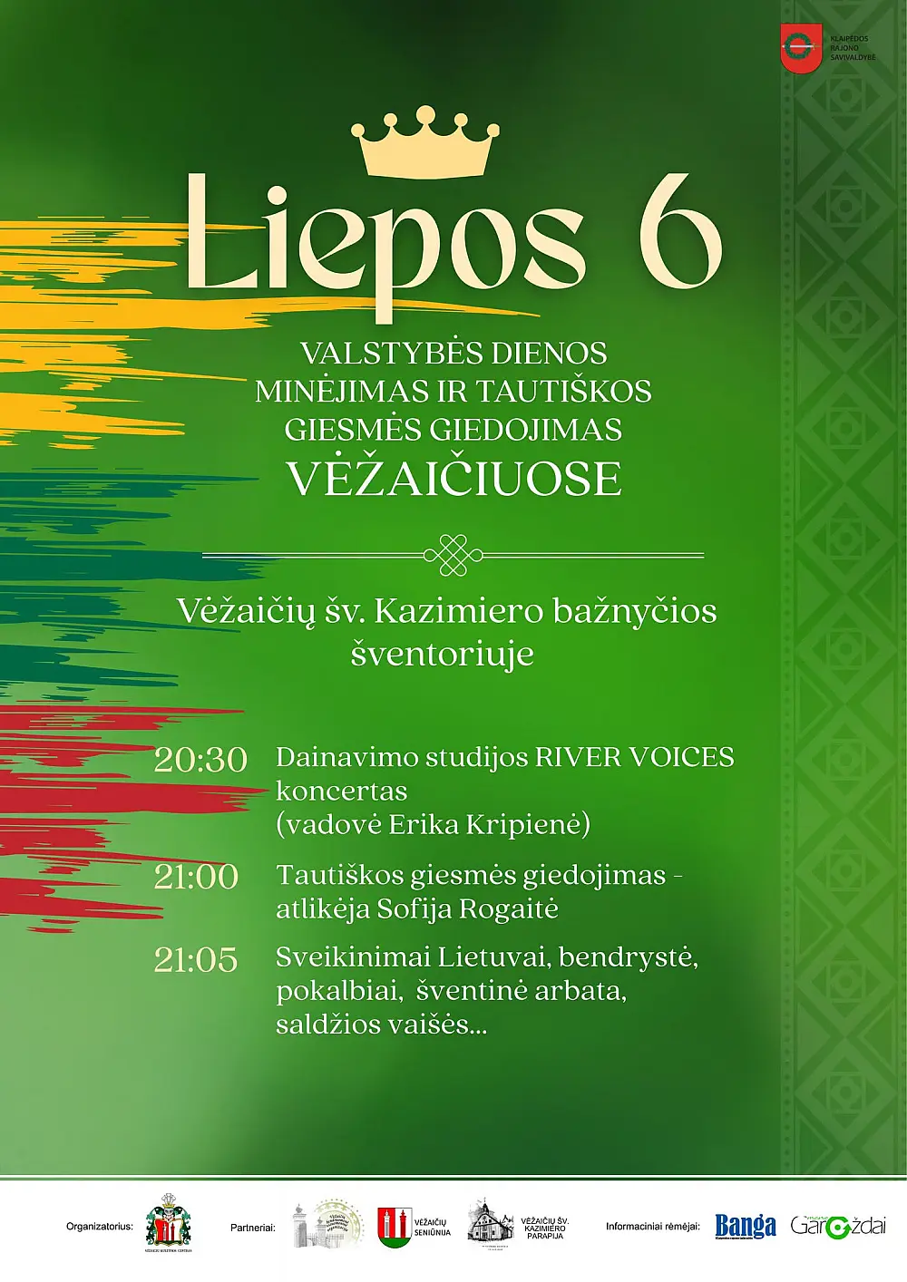 Valstybės dienos minėjimas Vėžaičiuose