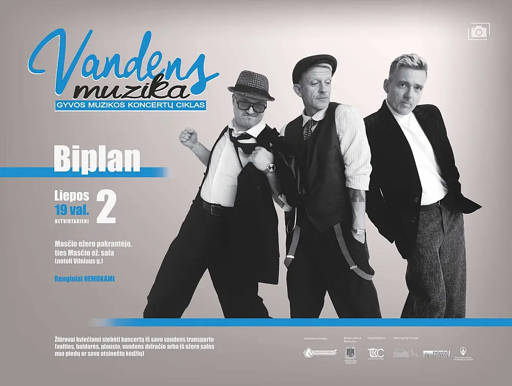 "Vandens muzika" su BIPLAN
