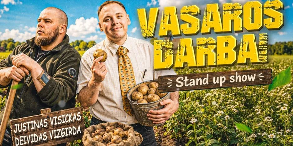 “Vasaros darbai” Stand-up (Klaipėda)