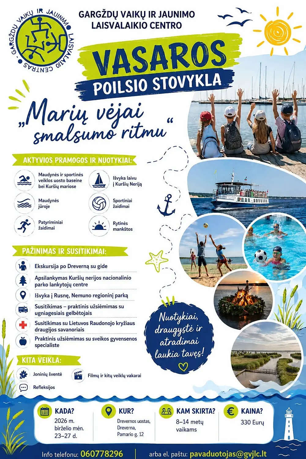 VASAROS POILSIO STOVYKLA