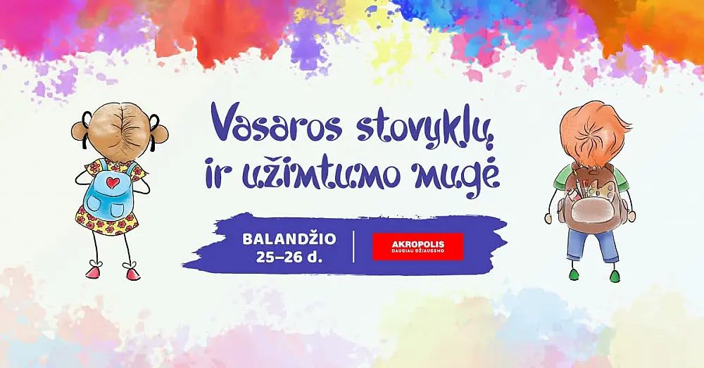 Vasaros stovyklų ir užimtumo mugė  Klaipėdoje
