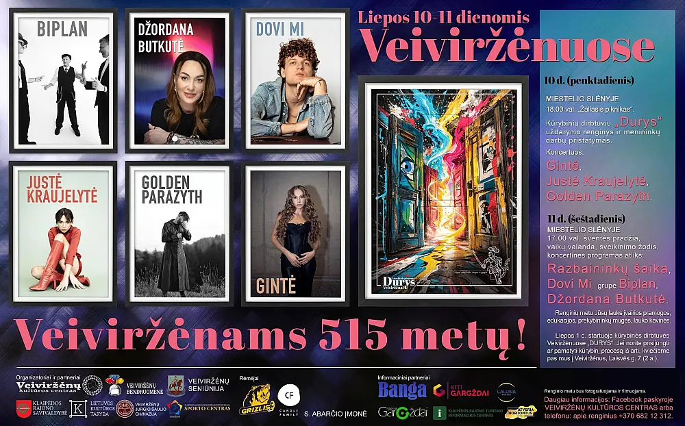 Veiviržėnams 515 - muzikos festivalis