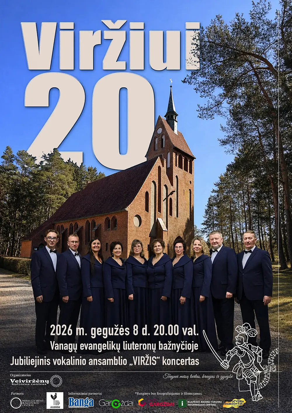 Veiviržėnų kultūros centro vokalinio ansamblio 'Viržis' 20-metie