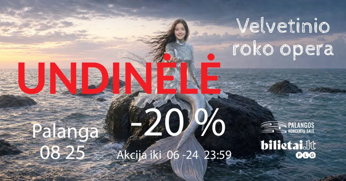 Velvetinio roko opera UNDINĖLĖ