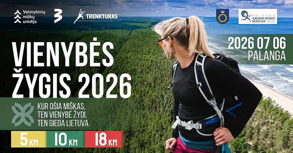 „Vienybės žygis“ Palangoje 2026
