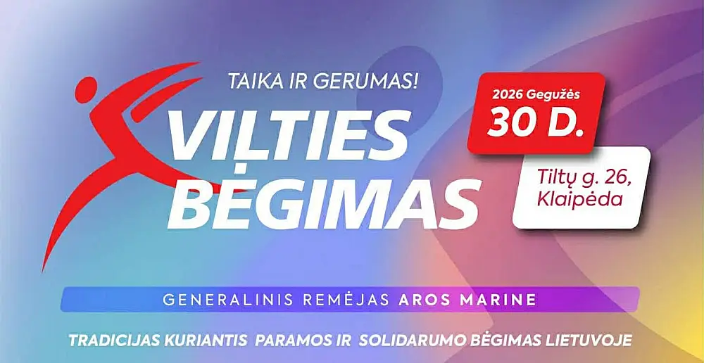 VILTIES BĖGIMAS 2026
