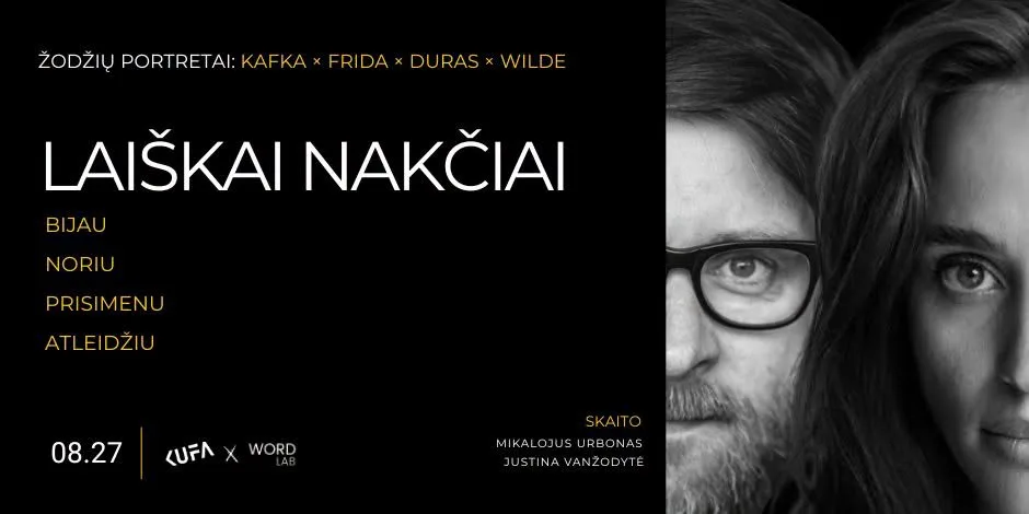 Žodžių portretai: LAIŠKAI NAKČIAI