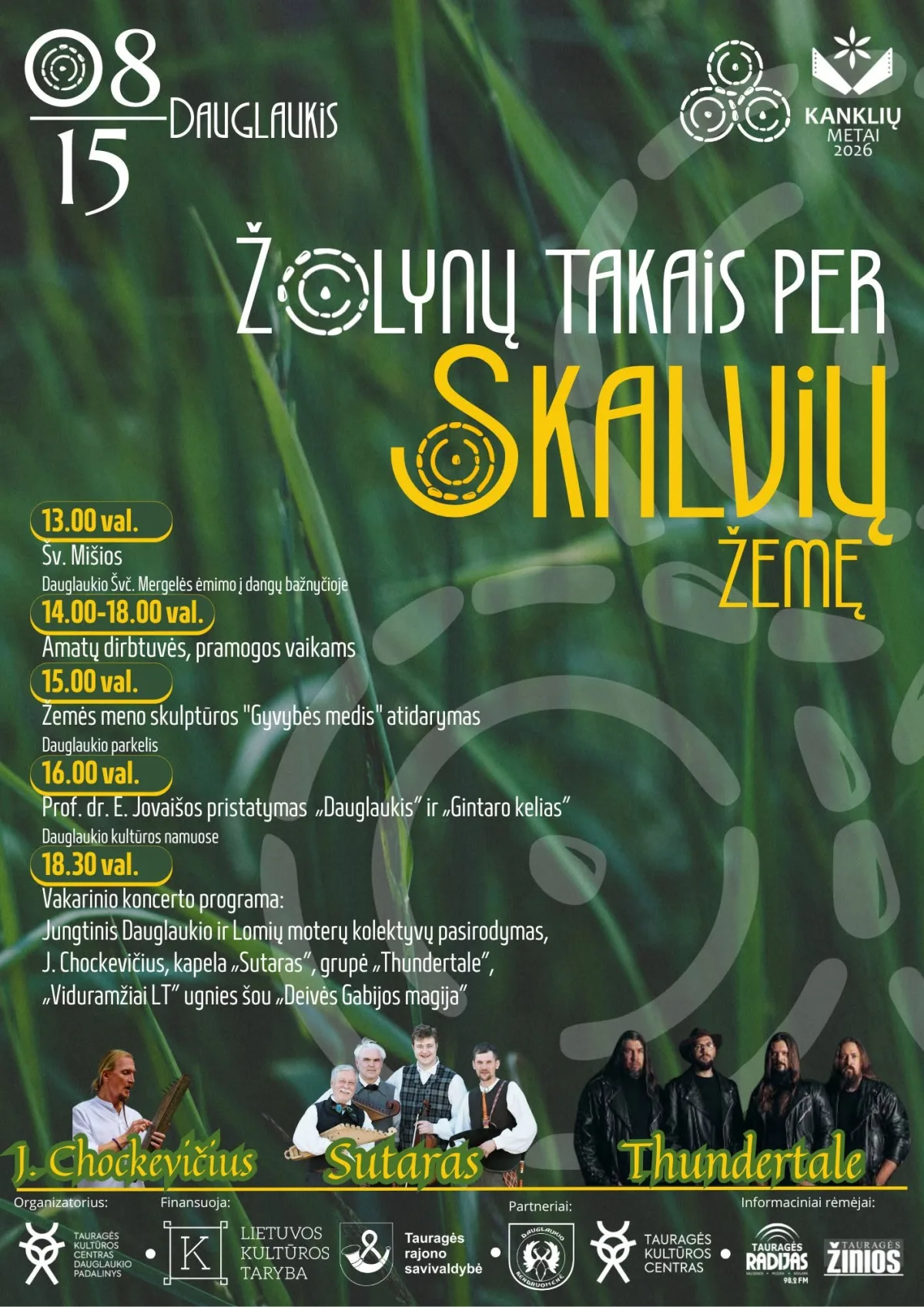 „Žolynų takais per Skalvių žemę“ Dauglaukyje