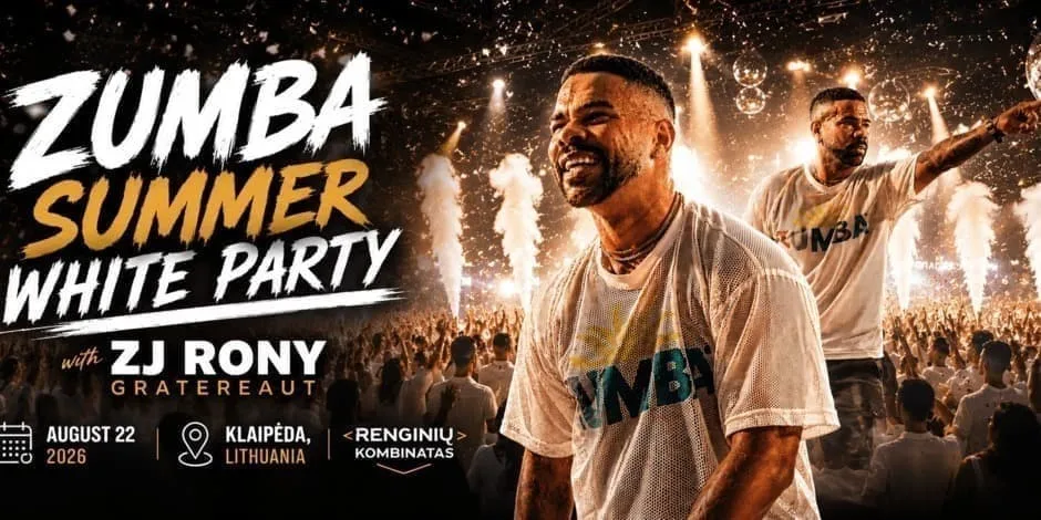 ZUMBA SUMMER WHITE PARTY with ZJ RONY GRATEREAUT