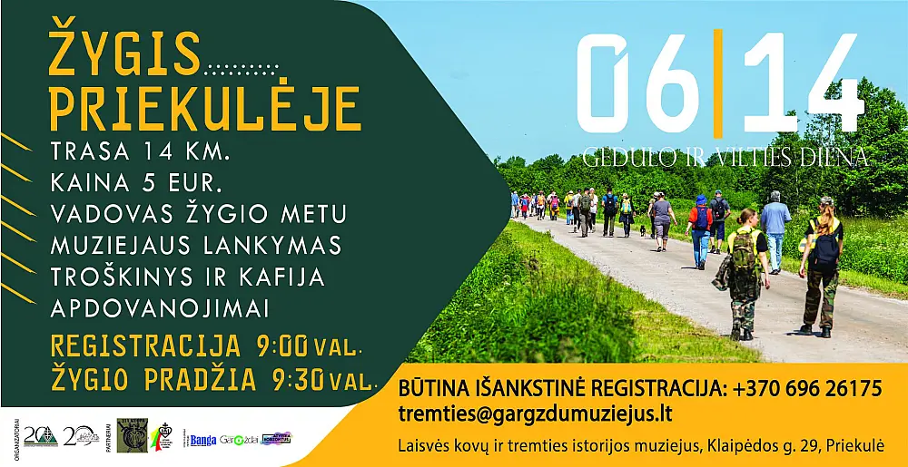 ŽYGIS PRIEKULĖJE 'ATMINTIES KELIU'
